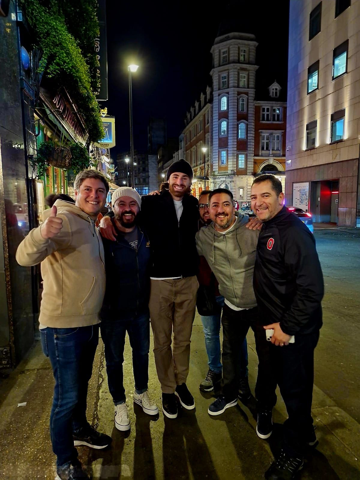 Encuentro con Ben Brereton frente al Royal Opera House