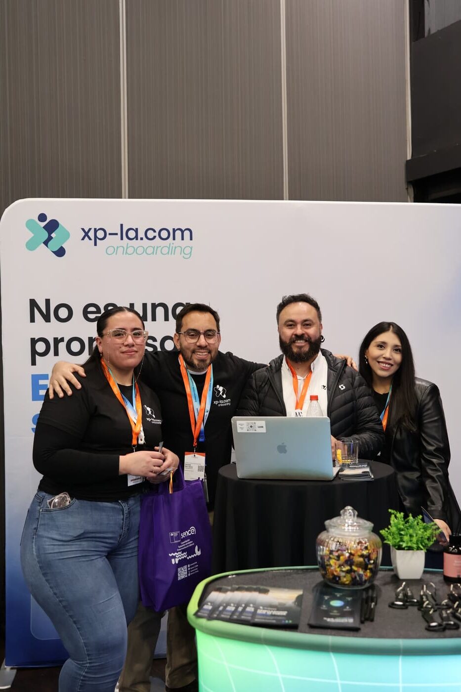 Sigrid, Gerald, Kike y Belén