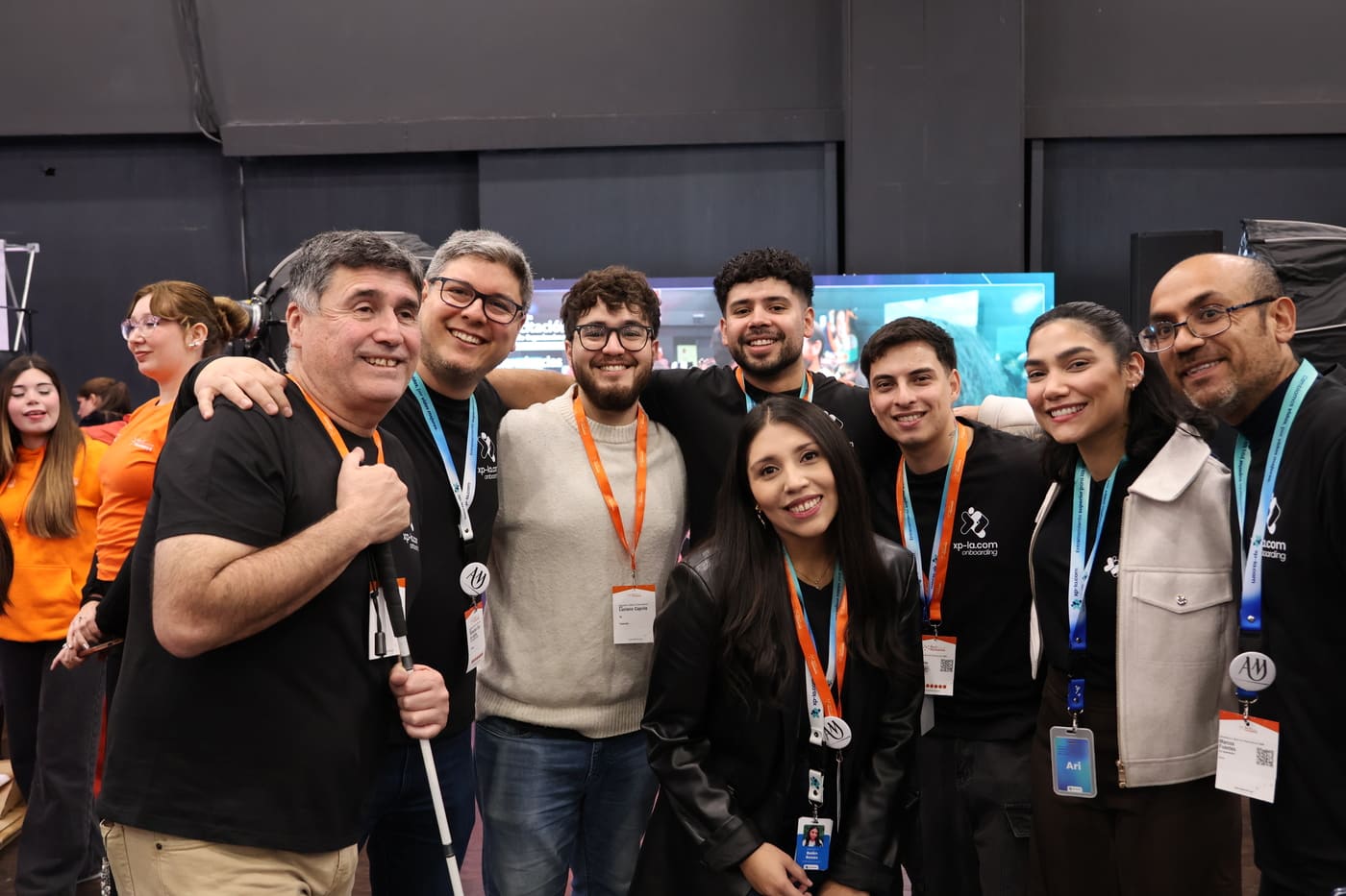 El equipo con Marquitos