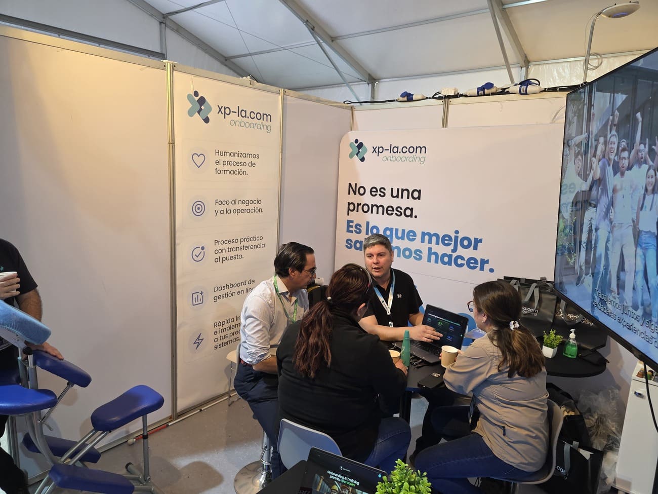 Reunión técnica con potenciales clientes de EXPONOR 2026