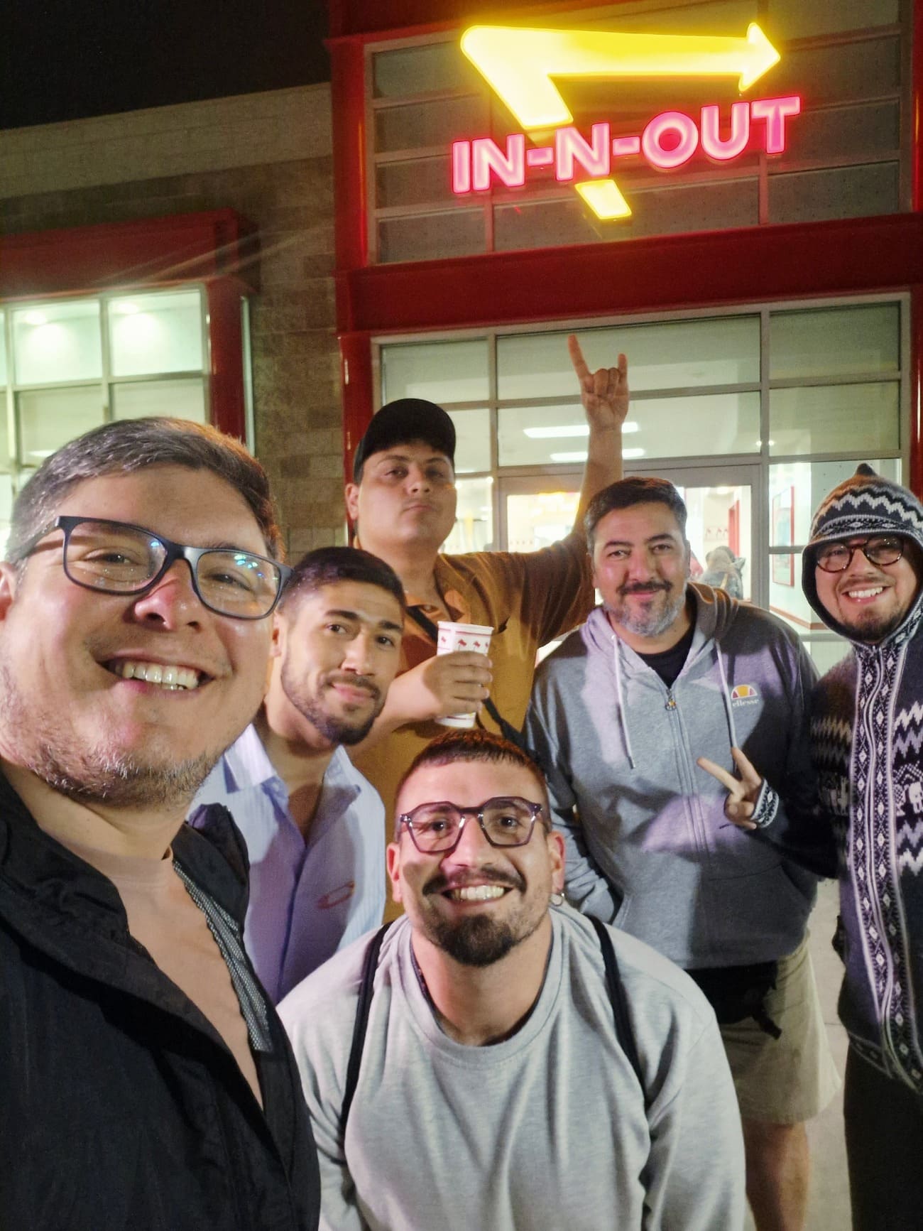 Equipo XP en In-N-Out